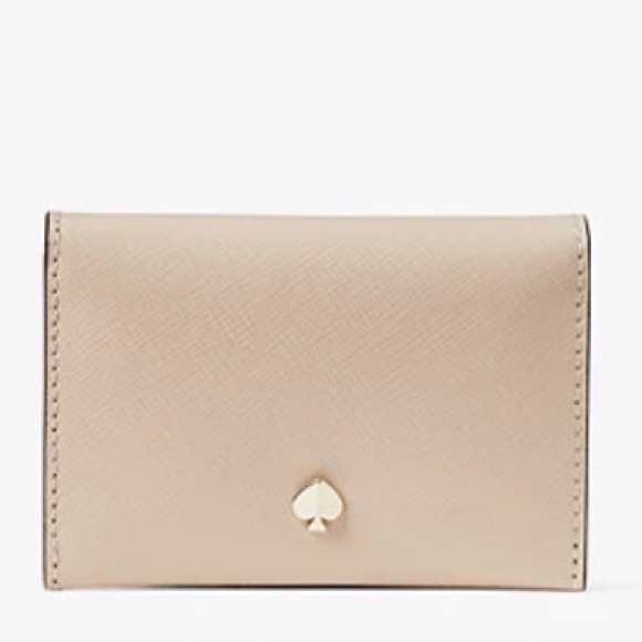 kate spade Handbags - 🔥NWT! Kate Spade Mila Bifold Cardholder WarmBeige